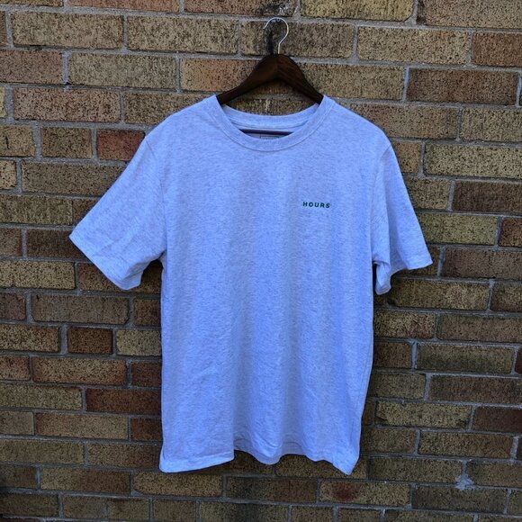 Hours T Shirt XL Gray - Picture 2 of 5